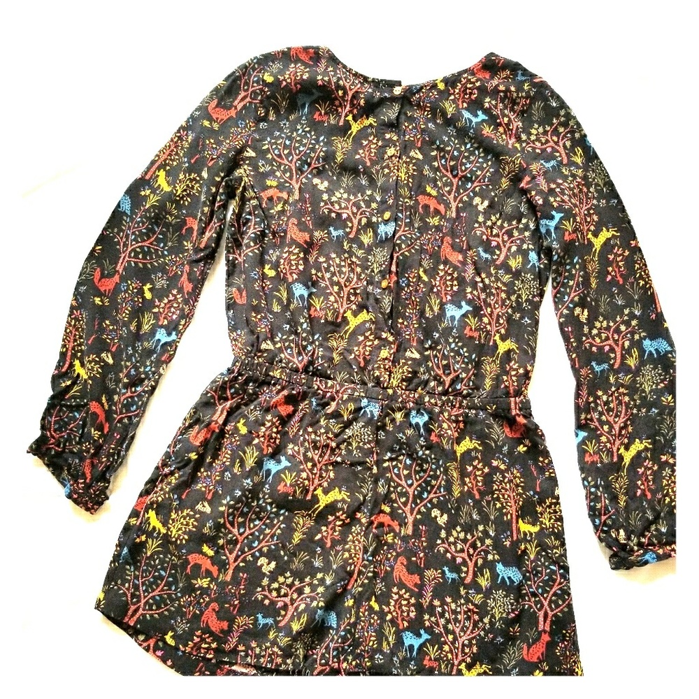 Woodland creatures romper